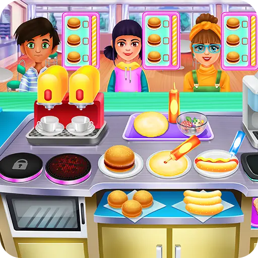 Fast Food Cooking & Serving icon