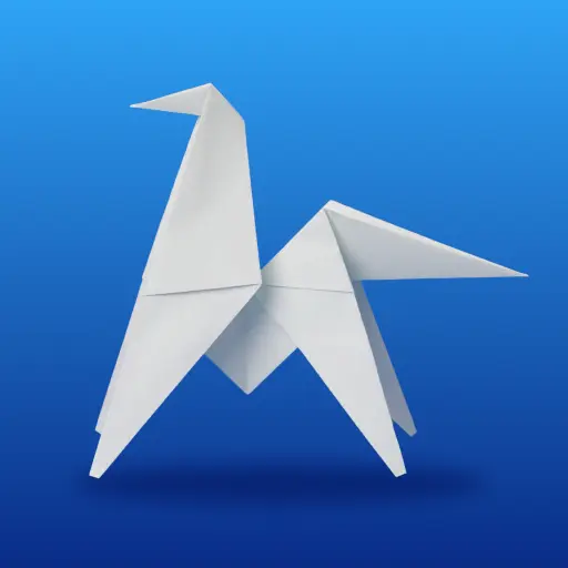 Origami Paper Art - Diagram icon