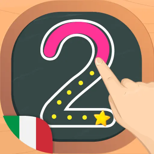 Impara numeri con Traccia 123 icon