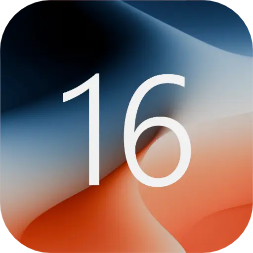 Launcher iOS 16 x-OS Launcher icon