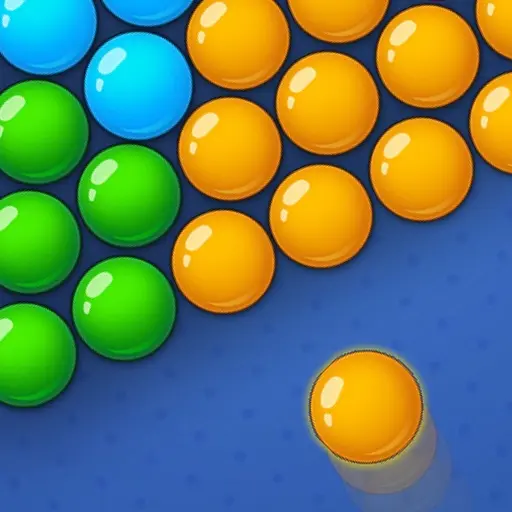 Bubble shooter & shooting ball icon