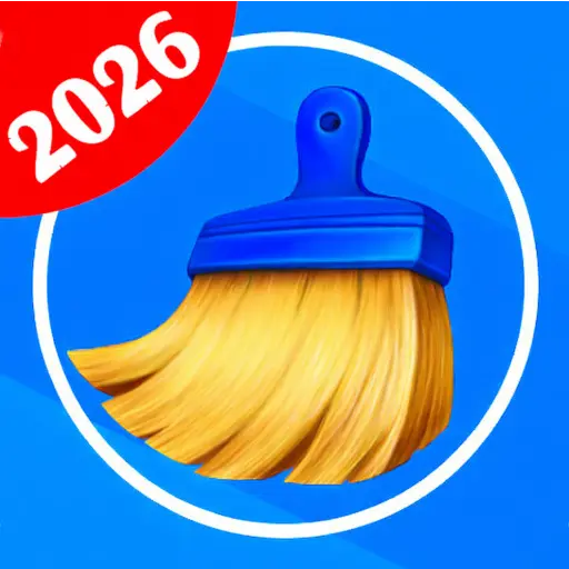 Cleaner: mobile phone cleaning icon