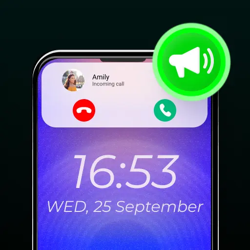 Caller Name Announcer App icon