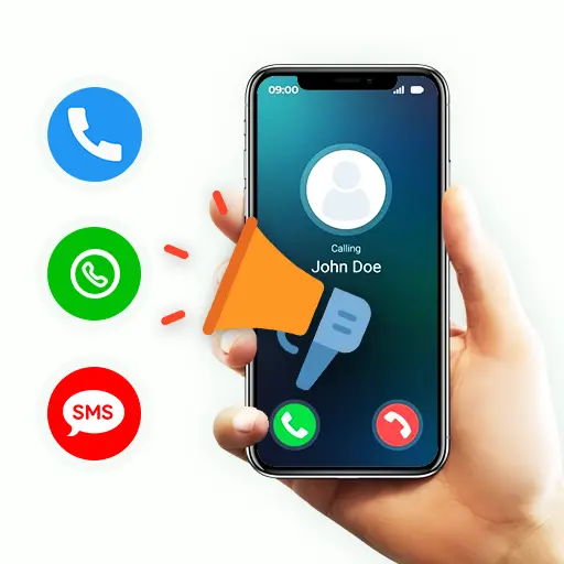 Incoming Caller Name Announcer icon
