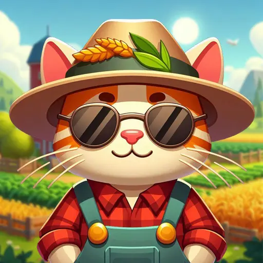 Little Cat Farm: Idle Tycoon icon