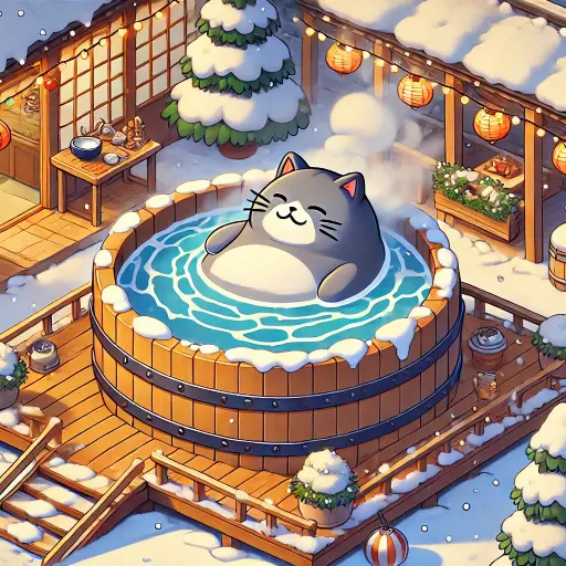 Kawaii Hot Spring: Idle Tycoon icon