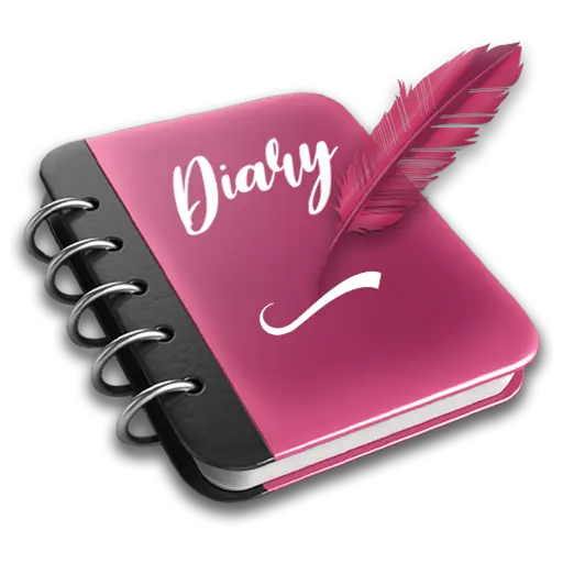 Diary with lock icon