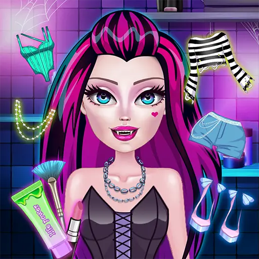 Halloween Makeup DressUp Games icon