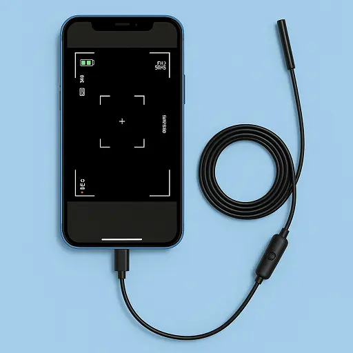 Camera endoscope / OTG USB icon