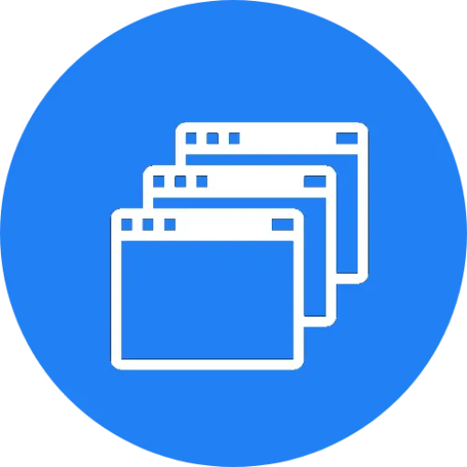 Multi view browser lite icon