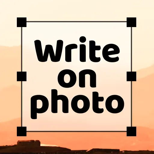 Write on Pictures App icon