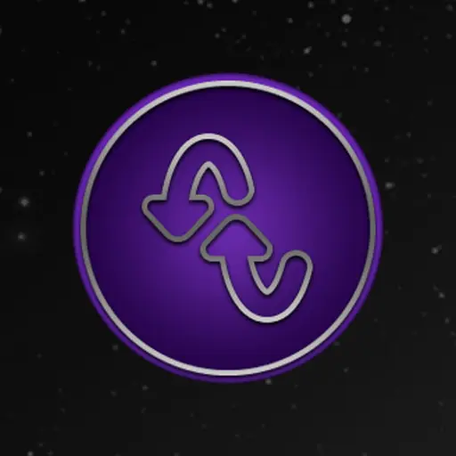 Purple - Silver Line Icon Pack icon