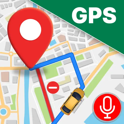 GPS Maps Voice Navigation App icon