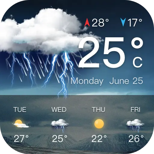 Weather app - Radar & Widget icon