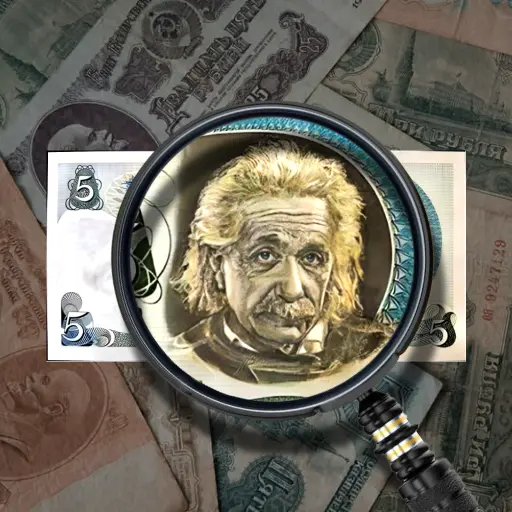 Banknote Identifier Scan Cash icon
