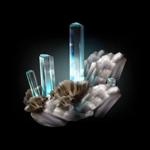 Rocks, Crystal and mineral Pro icon