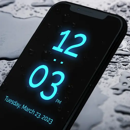 Always on Display Amoled Clock icon