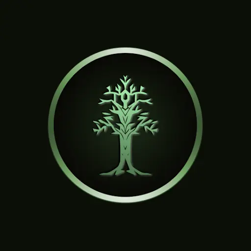 Gothic Forest Green Icons icon