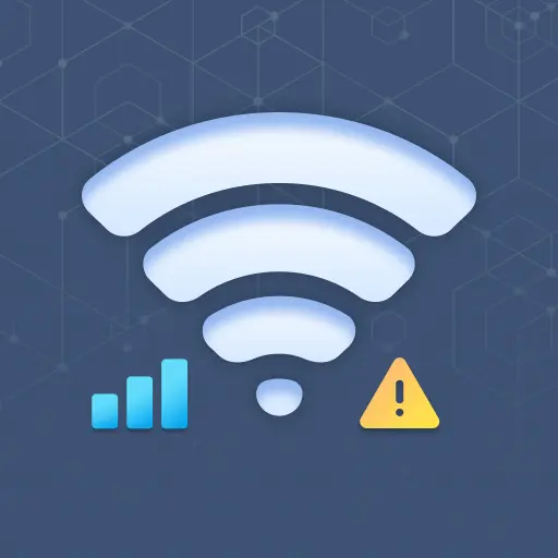 WiFi Refresh & Signal Alert icon