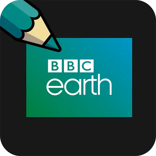 BBC Earth Colouring icon