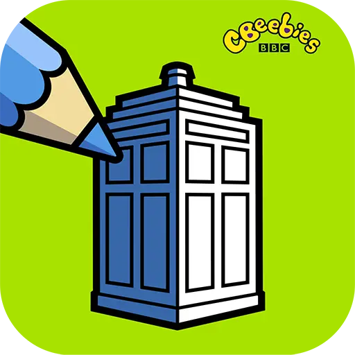 BBC Colouring: Doctor Who icon