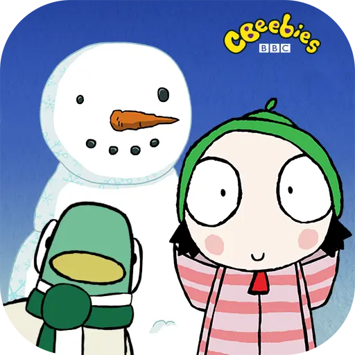 Sarah & Duck: Build a Snowman icon