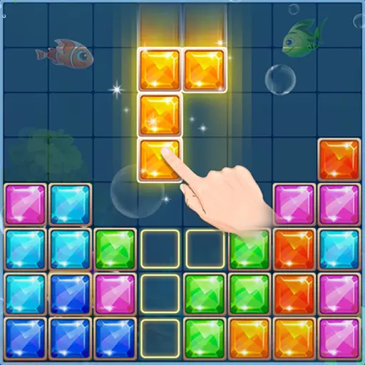 Puzzle Block Ocean Fish icon