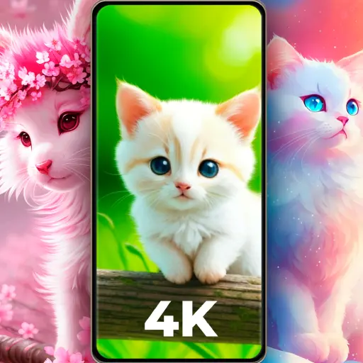 Cat & Kitten Wallpaper 4K - HD icon