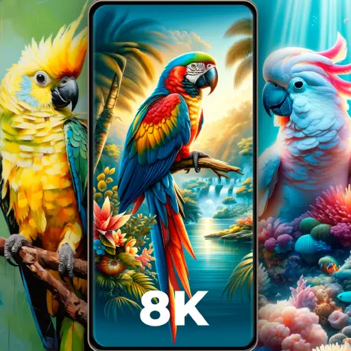 Parrot Wallpapers Cute 4K - HD icon