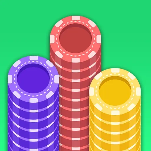 Coin Pile Stack 3D icon