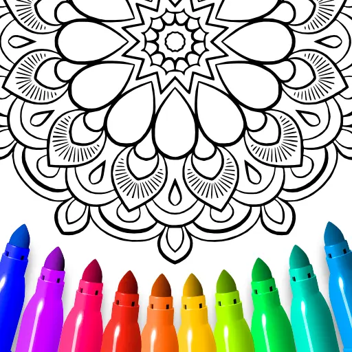 Mandala Coloring Pages icon