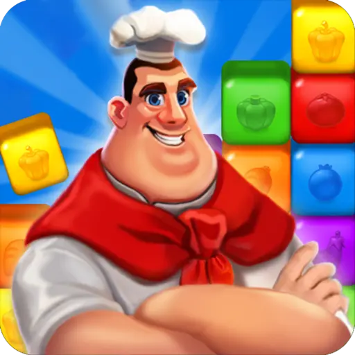 Blaster Chef : Match blocks icon