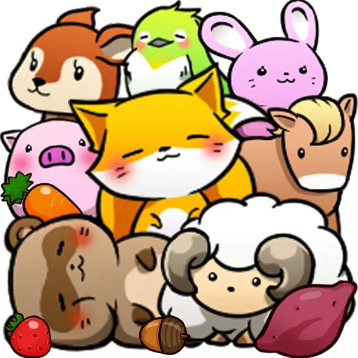 Happy Garden - pets games icon