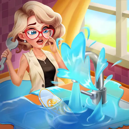 Seaside Cafe: Merge Cooking icon