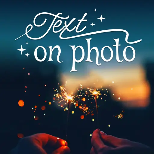 Add Text on Photo - Text Art icon