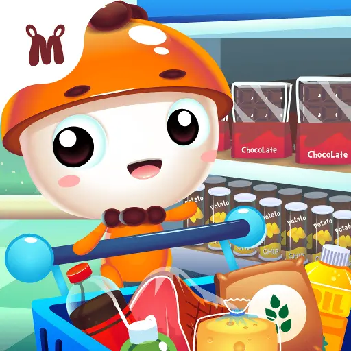 Marbel Supermarket Kids Games icon