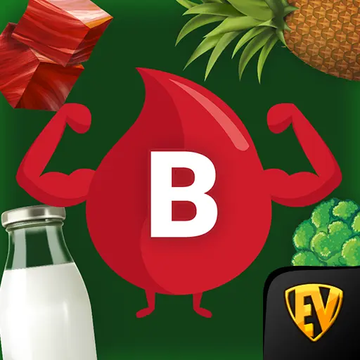 B Blood Type Recipes Diet Plan icon