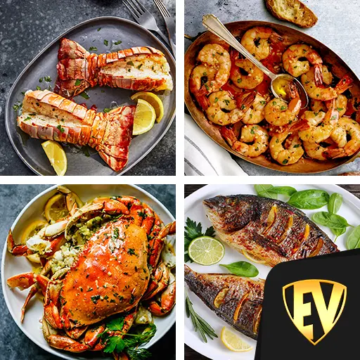 All Seafood Recipes Offline icon