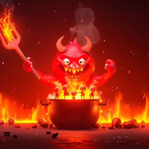 Idle Evil Clicker: Hell Tap icon