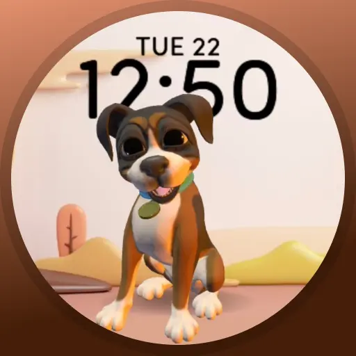 I love my Dog Watch Face icon