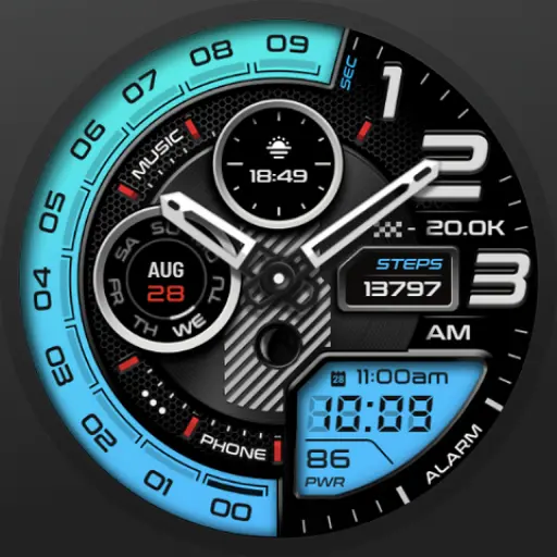 ULTRA Hybrid watch face icon