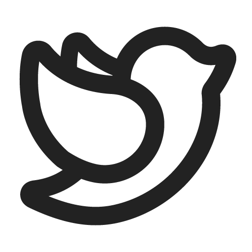 Plume Black Line icon