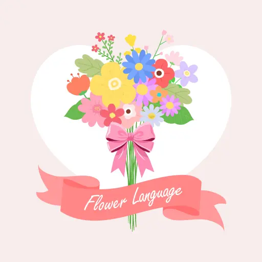 Flower Language Bloom Keyboard icon