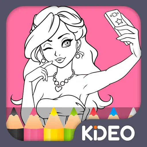 Fashion Coloring Book icon