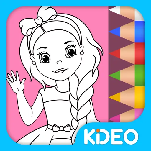 Princess Coloring Book 2 icon