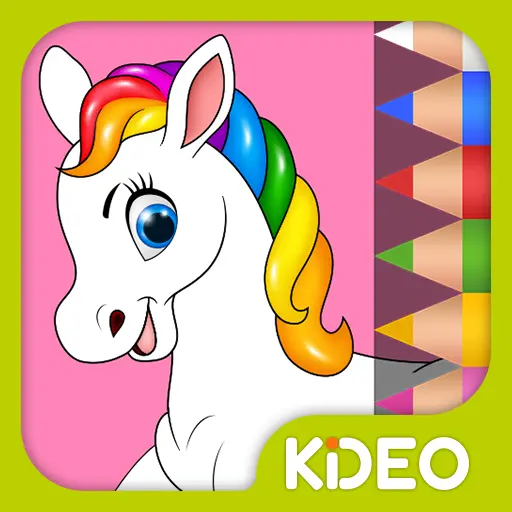 Unicorn Coloring Book for Kids icon