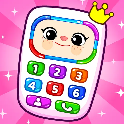 Princess Baby Phone Games kids icon