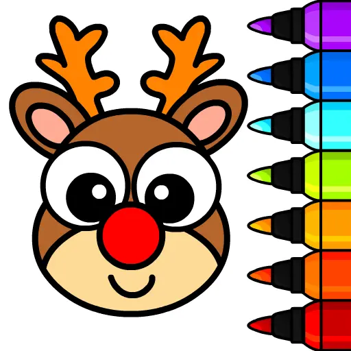 Coloring Book Games for Kids icon