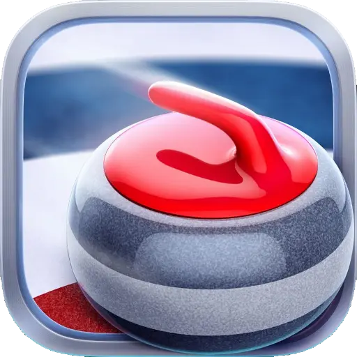 Curling 3D icon