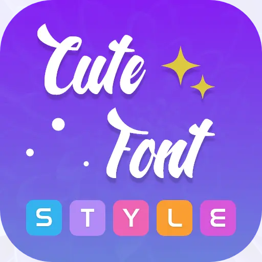 Cute Font Style icon